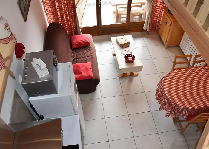 Mezzanine A Champagny, 4 Pers, Balcon Sud - Fr-1-464-17 아파트